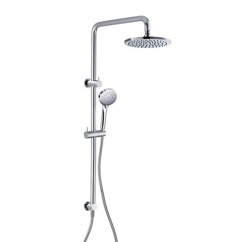 Axus Shower Column with handshower set - top diverter | Streamline Products Shower Basin, Shower Column, Franke Sink, Shower Rose, Twin Shower, Shower Columns, Luxurious Showers, Inset Basin, Shower Shelves