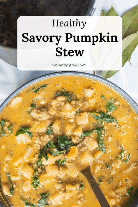 Pumpkin Meals Recipes, Savory Pumpkin Recipes Soups, Savory Pumpkin Soup, Pumpkin Meals, Pumpkin Recipes Gluten Free, Pumpkin Recipes Savory, Pumpkin Recipes Dinner, Canned Pumpkin Recipes, Gluten Free Pumpkin Recipes