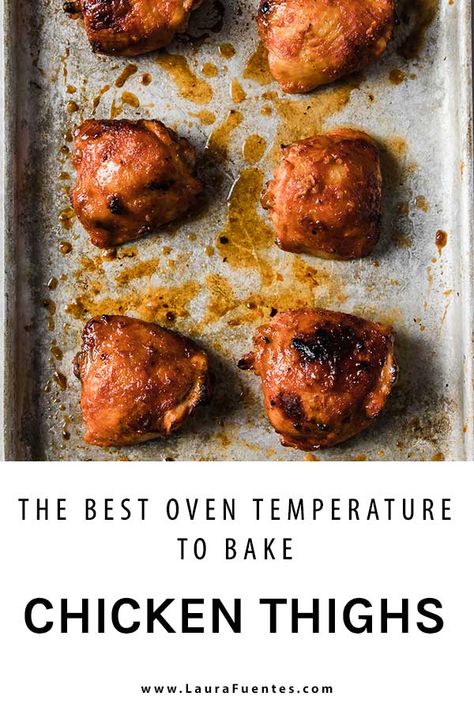 Chicken Thighs In The Oven Recipes, How Long To Bake Chicken Thighs In Oven, Oven Chicken Thighs Bone In, Skin On Bone In Chicken Thigh Recipes Oven, What Temperature To Bake Chicken, Baked Chicken Thighs Bone In, Temperature To Bake Chicken, Chicken Thighs In The Oven, Baked Bone In Chicken