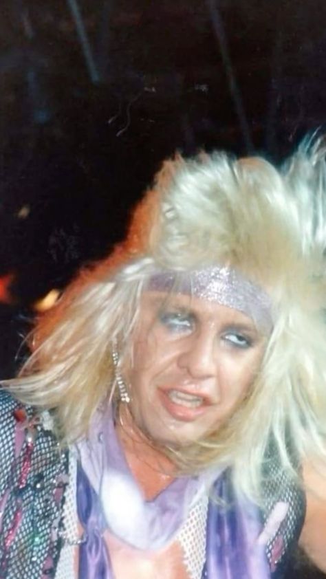 @ziggyplayedguitar28975 #funny #guesstherockstar Vince Neil, Motley Crue, Funny, Hair, Blue