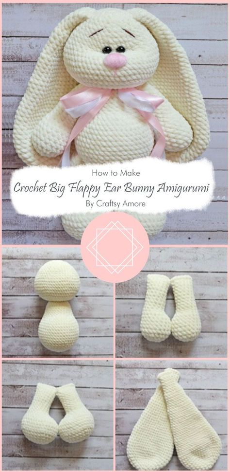 Crochet Rabbit Free Pattern, Easter Crochet Patterns Free, Easter Bunny Crochet Pattern, Crochet Pattern Instructions, Bunny Amigurumi, Crochet Animal Amigurumi, Crochet Bunny Pattern, Easter Crochet Patterns, Crochet Dolls Free Patterns