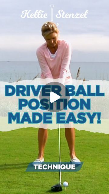 Kellie Stenzel Golf on Instagram: "Ball position made simple for golfers to understand!  I can’t express enough how important ball position is for all shots, but especially for the driver!  Here is a guide to help you understand where the ball should be when hitting your driver.  #golf #golfing #golfer #golflife #golfswing #golfcoach #golfpro #golfaddict #golftips #golfr #golfstagram" Golf Driver Tips, Golf Driver, Golf Tips For Beginners, Golf Drivers, Golf R, Golf Tips, Golfers, Golf Swing, Make It Simple