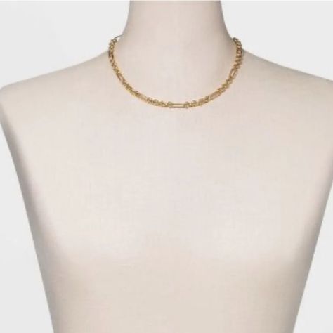 New Sugarfix By Baublebar Mixed Link Chain Necklace Nickel Free Brand New, Gold Tone. Perfect For Stacking Great Gift Or Stocking Stuffer! 17" Chain Length Plus 3" Extender Bundle 3 Or More Items And Get 20% Off Of Your Bundle! Chunky Gold Chain Necklace, Libra Necklace, Padlock Necklace, Rhinestone Statement Necklace, Long Statement Necklace, Chunky Statement Necklace, Silver Choker Necklace, Braided Necklace, Gold Link Chain