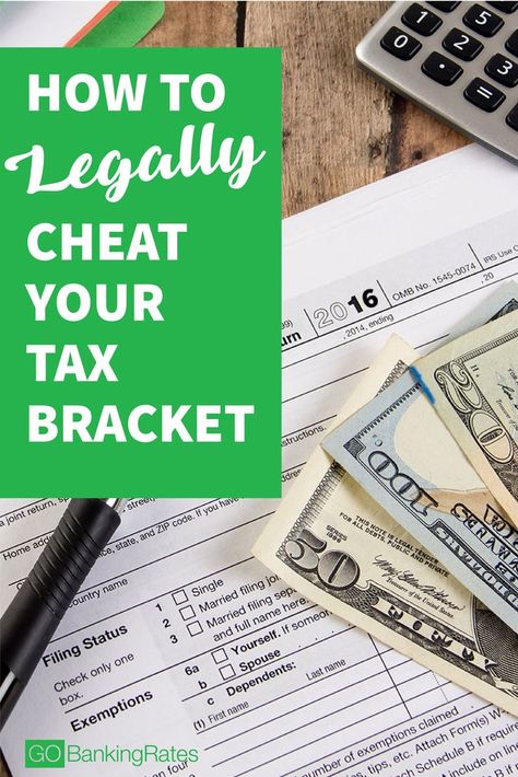 Click through to see how to legally cheat your tax bracket.... Money Smart, Tax Day, Tax Tips, Tax Brackets, Irs Taxes, Tax Time, Money Frugal, Budget Ideas, Mom Entrepreneur