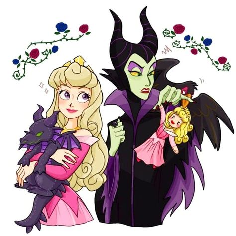 💖 DisneyFans 💖 on Instagram: “Aurora or Maleficent?  #DisneyAnimation #DisneyStudios  #DisneyMovie  #Disney #PrincessesDisney #VillainsDisney  #Ariel #Erick #Mulan…” Sleep Cartoon, Funny Sleep, Princesas Disney Anime, Sleeping Beauty Maleficent, Disney Cute, Disney Princess Aurora, Drawing Hands, Disney Maleficent, Princess Drawings