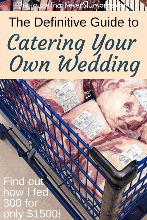 Diy Food At Wedding, Wedding Buffet Food On A Budget, Cater Own Wedding, Salad Bar For Wedding Reception, Smoked Meat Wedding Food, Mediterranean Wedding Reception Food, Cheap Wedding Food Ideas For 200 People, How To Cater A Wedding, Diy Wedding Menu Ideas Food