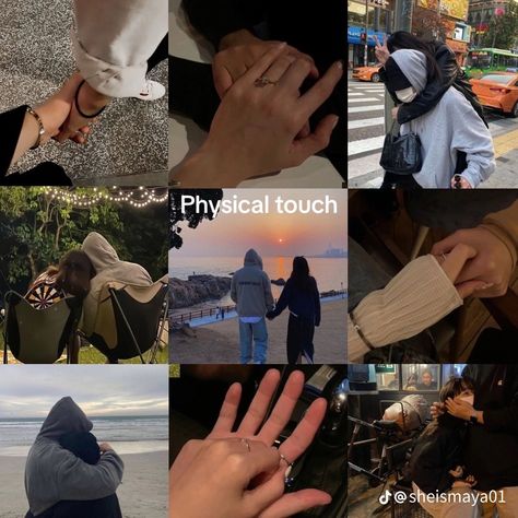 Physical Touch Aesthetic Wallpaper, Aesthetic Physical Touch, Men Love Language, When Physical Touch Is Your Love Language, Love Languages Aesthetic Physical Touch, Type Of Love Language, Couple Core Aesthetic, 2 Year Age Gap Relationship, Cute Physical Touch