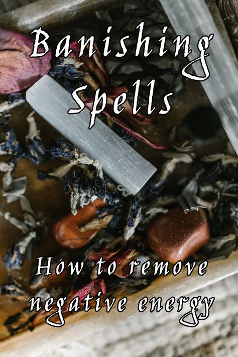 Sick of negative energy and bad luck? You may have been hexed or cursed. Use one of these three witchcraft banishing spells to get rid of negative energy. Hint: One is a return to sender spell for hexes and other baneful magic. Spell To Rid Negative Energy, Bad Luck Banishing Spell, Spell To Repel Negative Energy, Sigil For Negative Energy, Ward Off Negative Energy Spell, Banishing Curse Spell, Spell To Cleanse Negative Energy, Spells To Banish Negative People, Spell To Break Bad Luck