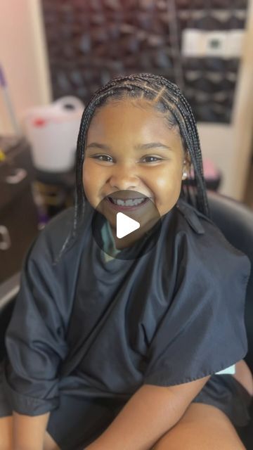 Quishawna Paulino on Instagram: "Small box braids with no hair added on this pretty Princess 💕  #kidstyle #kidbraider #neatbraids #boxbraids #knotlessbraids #knotlessboxbraids #fontanabraider #iebraider #kidstylist #share #followｍe #bookme" Round Face Braids, Braids No Added Hair, Wavy Hair Round Face, Cornrow Hairstyles For Natural Hair, Kids Box Braids, Little Woman, Small Box Braids, Pretty Braids, Goddess Hairstyles