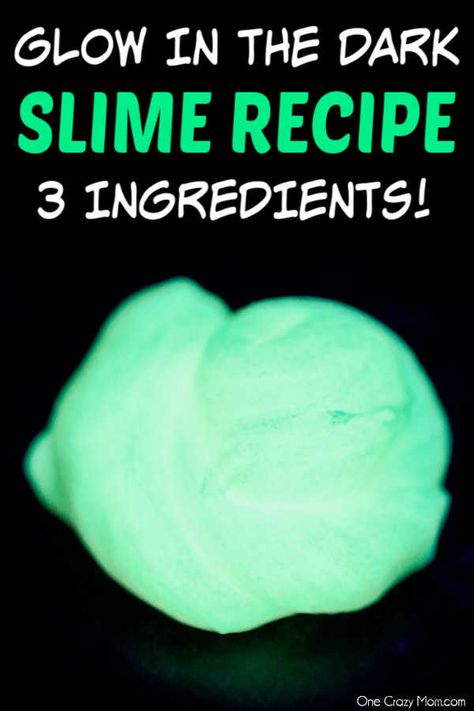 Diy Glow In The Dark Slime, Glow In The Dark Crafts, Slim Ideas, Glow In Dark Slime, Make Slime For Kids, Ways To Make Slime, Cool Slime Recipes, Making Fluffy Slime, Slime Ingredients