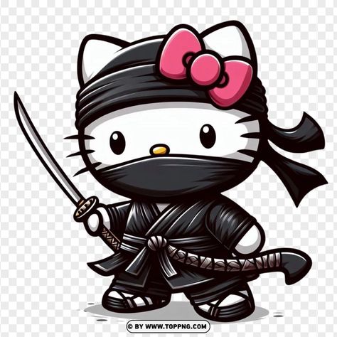 Ninja Hello Kitty, Subliminal Design, Cricket Maker, Pinterest Png, Kitty Png, Hello Kitty Photos, Hello Kitty Dress, Walpaper Hello Kitty, Kitty Art