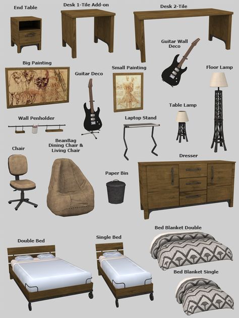 Veranka | Rhodium Bedroom set 3t2 (Sims 2) Sims 2 Furniture Set, Sims 2 Buy Mode Cc, Sims 2 Black Cc, Sims 2 Sims Download, Sims 2 Custom Content, Ts3 Cc Furniture, Sims 4t2 Conversions, Ts2 Cc Furniture, Sims 2 Build Cc