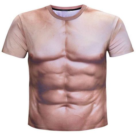 PRICES MAY VARY. Materials:Polyester,Cotton,Spandex Round neck, front and back two side 3D printed pattern t shirt, unique style. men's 3d funny t shirt Package:1* muscle T-shirt Muscle Print Tshirt, Casual Punk, Tied T Shirt, Fashion Creative, Muscle T Shirts, Funny Outfits, Tee Shirt Homme, Fashion Summer, Casual T Shirts