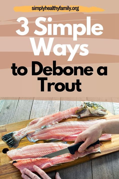 Sharing with you ways to debone a trout. Whatever trout recipe you may have in mind, you’ll have to debone trout eventually. Removing the bones would make it easier for you to enjoy the fish. The good news is the deboning a trout is relatively easy. You don’t need to be an expert chef to be able to pull it off. Check this pin! #debone #troutrecipe #trout How To Cook Fresh Caught Trout, Trout Seasoning Recipe, How To Filet Trout, How To Fillet A Trout, Brook Trout Recipe, Whole Trout Recipes, Trout Fillet Recipes, Fried Trout, Trout Recipe