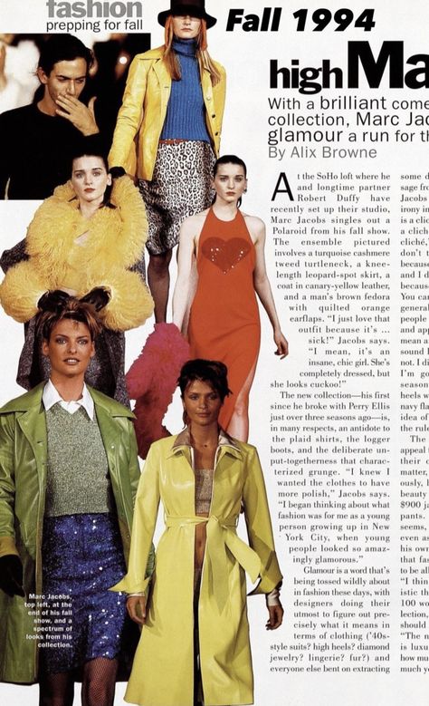 Vintage Fashion Magazine Layout, Magazine Ad Layout, 90s Magazine Layout, Fashion Magazine Layout, 잡지 레이아웃, La Fashion Week, 80s And 90s Fashion, Fashion Layout, Glamour Magazine