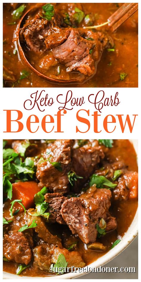 Low Carb Beef Stew, Keto Beef Stew, Slow Beef Stew, Keto Beef, Stew Meat Recipes, Keto Beef Recipes, Boiled Egg Diet Plan, Best Low Carb Recipes, Low Carb Diets