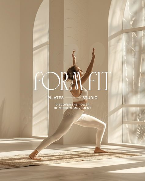 Brand Identity design for Form Fit, a pilates studio. brief by: @briefclub 🤍 At Designs by Gabi, we create bespoke, delightful, memorable visual identity designs that truly represent your business values and connect with high-end customers. If you're ready to LEVEL UP inquiry from the link in bio! Let's create a brand identity you'll be proud of! . . . #pilates #wellness #pilatesstudio #pilateslovers #coachlife #wellness #wellnessbrand #pilatesbranding #entrepreneurship #succesfulwomen ... Pilates Branding, Business Values, Hot Pilates, Studio Pilates, Yoga Branding, Create A Brand, Visual Identity Design, Pilates Studio, Brand Identity Design