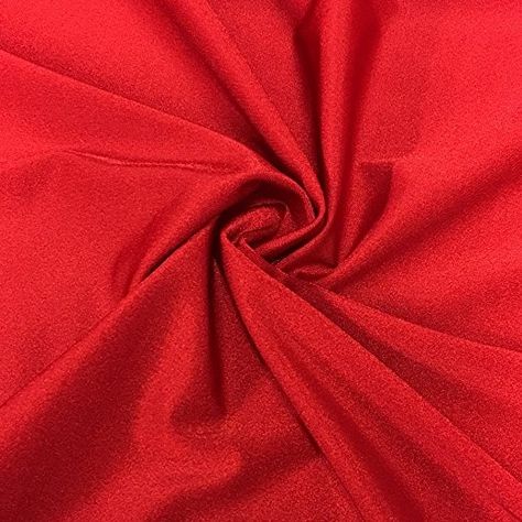 Lycra Milliskin Nylon Spandex Fabric 4 Way Stretch 58" wide Sold By The Yard Many Colors (Red) Chain Garter, Thigh Garter, Girls Dancewear, Chain Harness, Lycra Fabric, Suit Accessories, Spandex Fabric, Dance Wear, Leotards