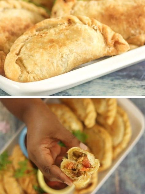 Pastechi : Aruba Style Empanada with Tuna Fish - Global Kitchen Travels Aruba Style, Egg Pastry, Tuna Recipe, Tuna Fish, Pastry Crust, Tuna Recipes, Global Recipes, Savory Snacks, Aruba