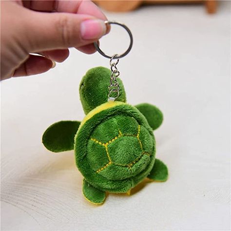 Sea Turtle Keychain, Animal Party Decorations, Turtle Car, Cute Tortoise, Turtle Keychain, Mini Turtles, Turtle Plush, Turtle Decor, Birthday Accessories