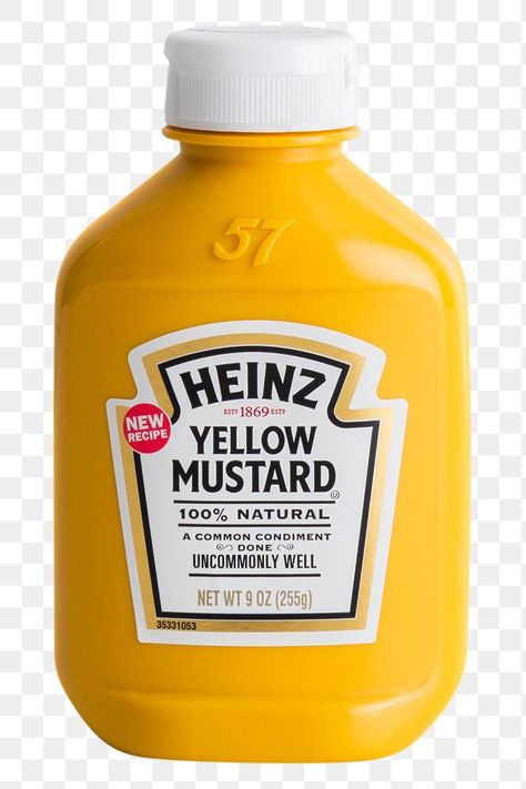 Heinz yellow mustard. JANUARY 29, 2020 - BANGKOK, THAILAND | free image by rawpixel.com / Teddy Rawpixel Mustard Packaging, Png Elements, Food Label, Mustard Sauce, January 29, Yellow Mustard, Food Labels, Home Recipes, Bangkok Thailand