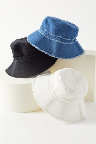 Cute Bucket Hats, Pola Topi, Bucket Hat Outfit, Bucket Hat Fashion, White Bucket Hat, Denim Bucket Hat, Kampot, Outfits With Hats, Cute Hats