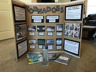 Tornado Science, Tornado Project, Tornado Craft, Science Fair Display Board, Science Project Board, Science Project Models, Science Fair Board, Science Model, Science Fair Projects Boards