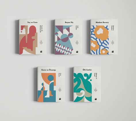 Literature Classics Series, Doğan Kitap - Fonts In Use Book Series Covers, Book Series Design, Literature Classics, Graphic Design Book Cover, Design Booklet, Posters Conception Graphique, Aiga Design, Cover Design Inspiration, Poster Graphic Design