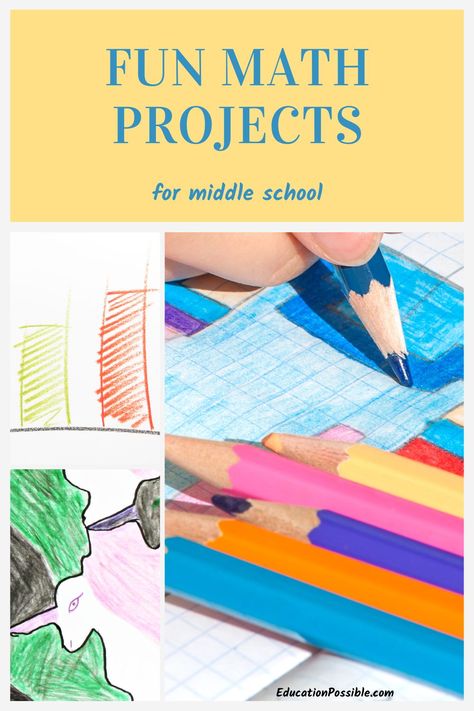 Algebra Projects Middle School, Stem Math Activities Middle School, 6th Grade Math Projects Middle School, Hands On Math Activities Middle School, 8th Grade Math Projects Middle School, 6th Grade Math Projects, Middle School Math Projects, Math Activities Middle School, Math Stem Projects