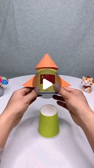 Diy Delightful on Instagram: ""🚀 Blast off into creativity with this DIY paper toy rocket! 🌟 Transform ordinary materials into a stellar adventure for endless fun. Who's ready to reach for the stars? 🌠

dm for credit or removal. 

#diytoys#handmadetoys#usadiy#toycreations#craftytoys#homemadetoys#diykids#creativeplay#toydesign#upcycledtoys#recycledtoys#diyforkids#toyprojects#diyfun#toyideas#usacrafts#kidsdiy#toylovers#imaginativeplay#craftykids#toyinspiration#diyplaytime#toymaking#usamakers#playfulcreations#diyfamilyfun#toyart#handmadeforkids#creativekids#usatoys" Paper Rockets For Kids, Diy Rocket For Kids, Rocket Ship Craft, Cardboard Rocket, Paper Rockets, Rocket Craft, Diy Paper Toys, Diy Rocket, Toy Rocket