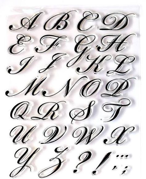 Lettrage Chicano, Tattoo Lettering Alphabet, Alphabet Capital Letters, Tattoo Fonts Alphabet, Lettering Styles Alphabet, Tattoo Lettering Design, Chicano Lettering, Tattoo Lettering Styles, Script Alphabet