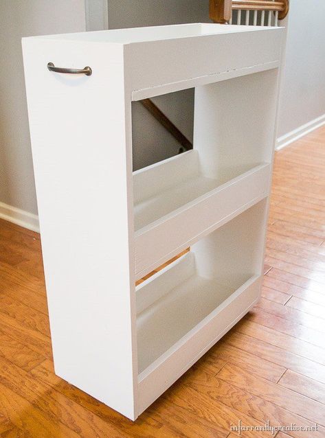 Laundry Room Storage Shelves, Small Laundry Room Organization, Room Storage Diy, Rolling Storage Cart, Laundry Room Inspiration, Laundry Closet, Laundry Room Diy, Rolling Storage, Small Laundry Rooms