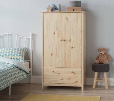 Habitat Scandinavia Kids 3 Piece 2 Door Wardrobe Set Pine | Google Shopping Childrens Wardrobes, Pine Wardrobe, Storing Toys, Wood Wardrobe, Small Wardrobe, Furniture Packages, Wooden Wardrobe, Nursery Room Inspiration, Kids Wardrobe