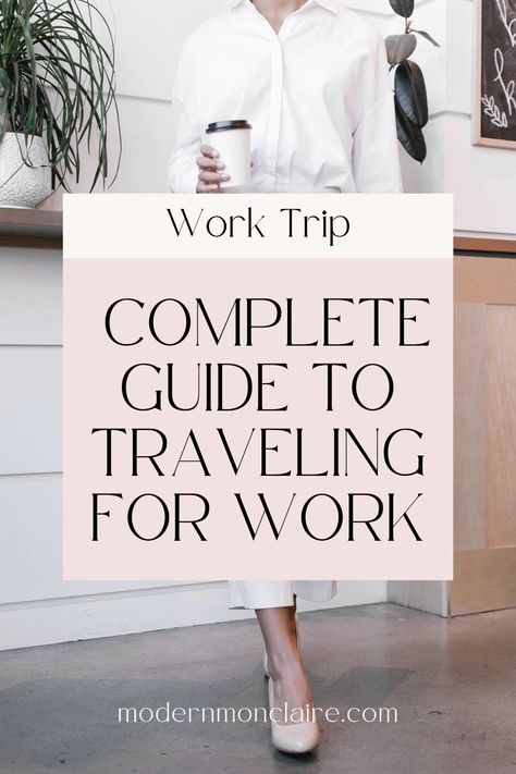 Our comprehensive guide is packed with all the tips and tricks you need to make your next business trip a success. Say goodbye to the stress of packing, navigating unfamiliar cities, and dealing with the challenges of work travel. Work Travel Tips, Packing For Work Trip Business Travel, Pack For Work Trip, Packing For Work Trip, Work Trip Packing List, Business Travel Hacks, Traveling For Work, Workplace Productivity, Work Trip