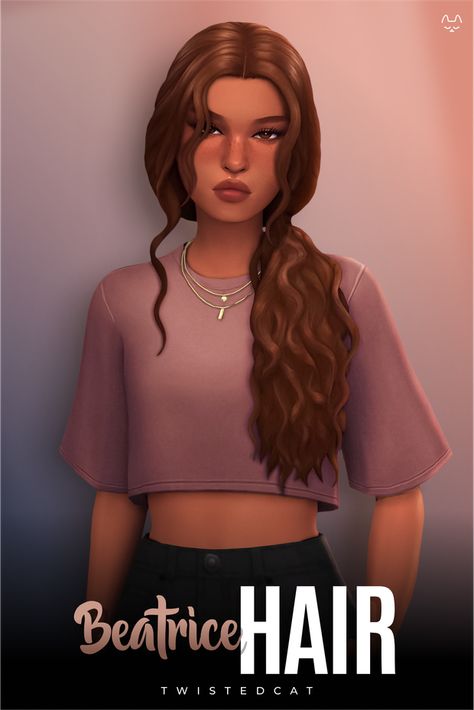 Sims 4 Curly Hair, Sims 4 Cc Hair, The Sims 4 Cabelos, Sims 4 Black Hair, Sims 4 Cas Mods, Pelo Sims, Sims 4 Mm Cc, Tumblr Sims 4, Sims 4 Gameplay