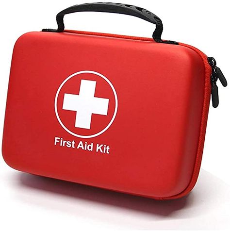 Amazon.com : Compact First Aid Kit (228pcs) Designed for Family Emergency Care. Waterproof EVA Case and Bag is Ideal for The Car, Home, Boat, School, Camping, Hiking, Office, Sports. Protect Your Loved Ones. : Sports & Outdoors Camping First Aid Kit, Survival First Aid Kit, Emergency First Aid, Emergency Survival Kit, Medical Bag, Family Emergency, Emergency Care, Medical Kit, Medicine Bag