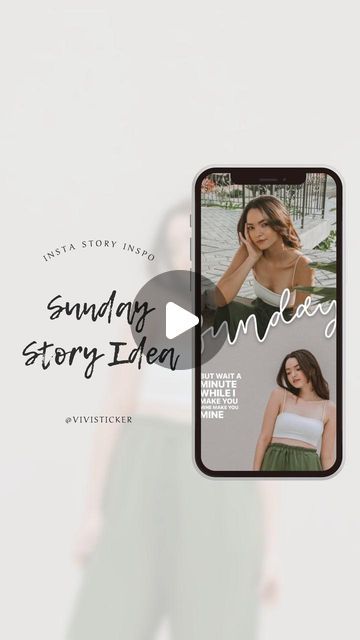 Vivisticker on Instagram: "Instagram story idea for Sunday ⛅️🌱 𝑫𝒐𝒘𝒏𝒍𝒐𝒂𝒅 𝑽𝒊𝒗𝒊𝒔𝒕𝒊𝒄𝒌𝒆𝒓 in App Store to try the aesthetic frame. ✨ Photo by @laura.aoliveira #instagramstoryideas #storyideas #vivisticker #graphicdesign #socialmediamarketing #socialmediamanager" 2023 Instagram Story, Aesthetic Frame, Instagram Story Idea, Frame Photo, Instagram Story Ideas, Insta Story, Social Media Manager, App Store, Social Media Marketing