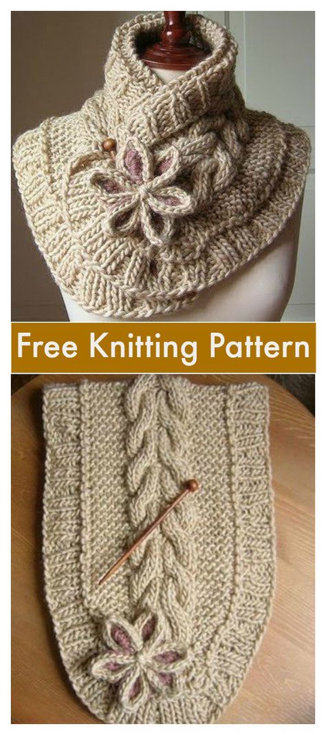 DIY A Beautiful Knit Scarf with Free Pattern Knitting Patterns Free Scarf, Creative Knitting, Knitting Machine Patterns, Cowl Knitting Pattern, Lace Knitting Patterns, Knitting Blogs, Pattern Scarf, Vogue Knitting, Scarf Knitting Patterns