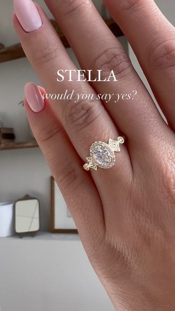 Olive Ave Jewelry on Instagram: "charmed by Stella ✨" Olive Ave Jewelry, Engagement Rings On Finger, Olive Avenue, Olive Avenue Jewelry, Future Engagement Rings, Wedding Idea, Shine Bright, Wedding Inspo, Dream Wedding