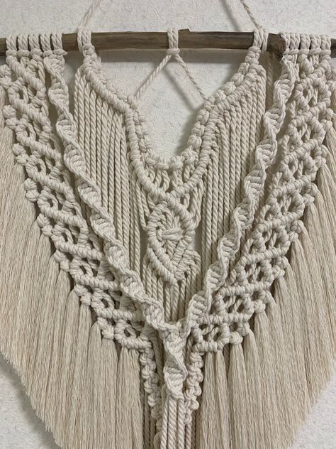 Medium Macrame Wall Hanging, Mini Macrame Wall Hanging, Small Macrame Wall Hanging, Small Macrame, Textile Wall Hangings, Macrame Wall Hanging Patterns, Mini Macrame, Bohemian Wall Art, Art Medium