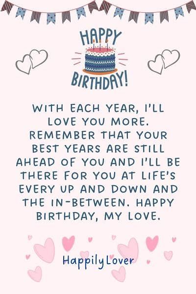 Birthday Wishes For Wife Romantic, Happy Birthday Wife Quotes, Birthday Message For Wife, Happy Birthday Boyfriend Quotes, Beautiful Birthday Messages, Birthday Greetings For Boyfriend, Wife Birthday Quotes, Birthday Message For Boyfriend, Birthday Message For Husband