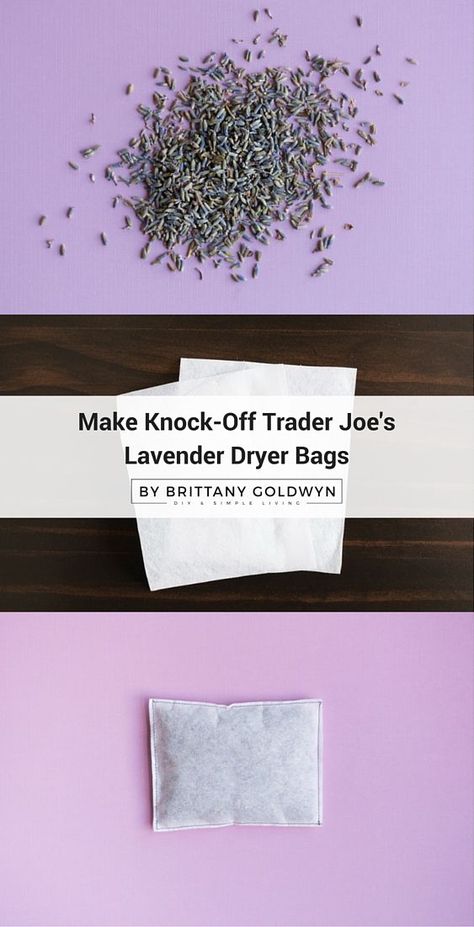 DIY Lavender Dryer Bags | Make your own Lavender Dryer Bags. Great for fresh smelling laundry, diy gift ideas, or an easy sewing craft. Brittany Goldwyn for http://TodaysCreativeLife.com Lavender Dryer Bags, Laundry Diy, Diy Lavender, Lavender Crafts, Sewing Christmas, Sew Simple, Natural Cleaners, Lavender Bags, Diy Gift Ideas