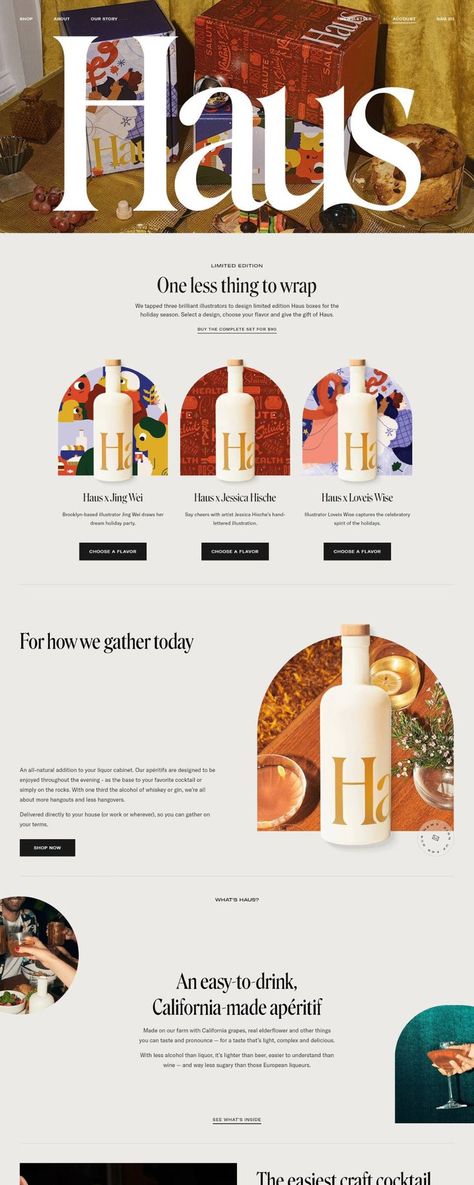 Ecommerce Newsletter Design, Websight Design Layout, Fall Website Design, Static Website Design, Liquor Website Design, Eco Website Design, Web Layout Design Inspiration, Premium Website Design, Cozy Website Design