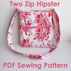 This looks like a great bag Hipster Pattern, Hipster Bag, Sewing Purses, Sewing Projects For Beginners, Purse Patterns, Sewing For Beginners, Sewing Bag, Tote Purse, Pdf Sewing Patterns