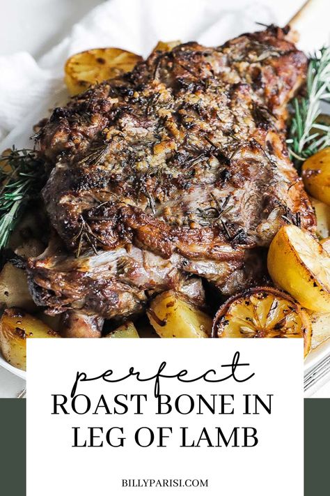 Lamb Leg Roast Recipes, Easter Lamb Recipe, Easy Lamb Recipes, Lamb Roast Recipe, Roasted Leg Of Lamb, Keto Easter, Roast Leg Of Lamb, Boneless Leg Of Lamb, Dinner Meat