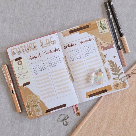 Bullet Journal Dutch Door Ideas, Bujo Dutch Door, Bujo Future Log, Future Log Bullet Journal, Dutch Door Bullet Journal, New Bullet Journal, Future Log, Bullet Journal Monthly Spread, Art Journal Prompts