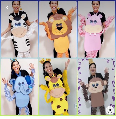 Animal Costumes For Kids, Diy Costumes Kids, Animal Costumes, Preschool Art Activities, Aktivitas Montessori, Animal Crafts For Kids, Kindergarten Crafts, Fancy Dress For Kids, Creative Activities For Kids