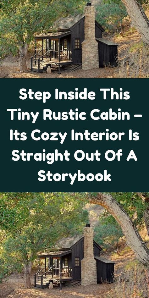 Tiny Rustic Cabin, Tiny Log Cabin, Log Cabin Interior, Aesthetic Interior Design, Small Log Cabin, Never Judge, Tiny Cabins, Cabin Interiors, Tiny Cabin