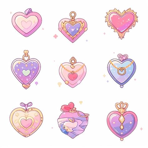 Gem Cartoon, Practice Tattoos, Fairy Oc, Jewelry Sketches, Magical Girl Aesthetic, Ipad Aesthetic, Merch Ideas, Creative Drawing Prompts, Jewelry Illustration