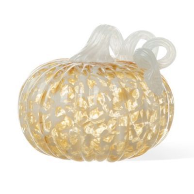 Glass pumpkin is not just perfect for fall harvest and Halloween, but also good as daily home decor. Choose a custom palette to suit your space. All items are 100% handmade and there might be slight differences in size and color because it is not possible to control every factor during crafting the pumpkin by hand. But it will make your pumpkin custom and unique. 1.Mouth-blown and handcrafted, nice and attractive design. 2.Perfect decoration for Fall and Halloween. 3.Every pumpkin is unique and exquisite. | Glitzhome 6"D Fall Amber Dots Round Glass Pumpkin, White Diy Fall Ideas, Fall Pumpkin Decor, Harvest Thanksgiving, Fall And Halloween, Pumpkin Centerpieces, Pumpkin Art, Glass Pumpkins, Halloween Items, Baby Shower Centerpieces